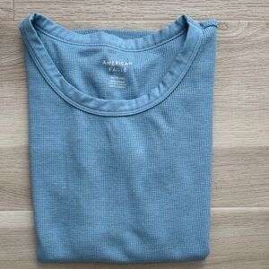 American Eagle - Waffle Knit Tee Shirt